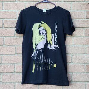 Hayley Kiyoko Graphic T-Shirt Women’s Small Black Concert Merch Style
